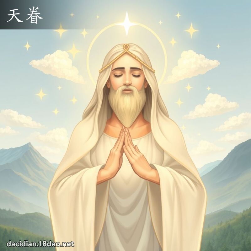 天眷 - 國語大辭典配圖