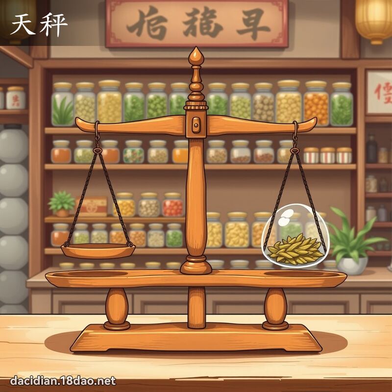 天秤 - 國語大辭典配圖