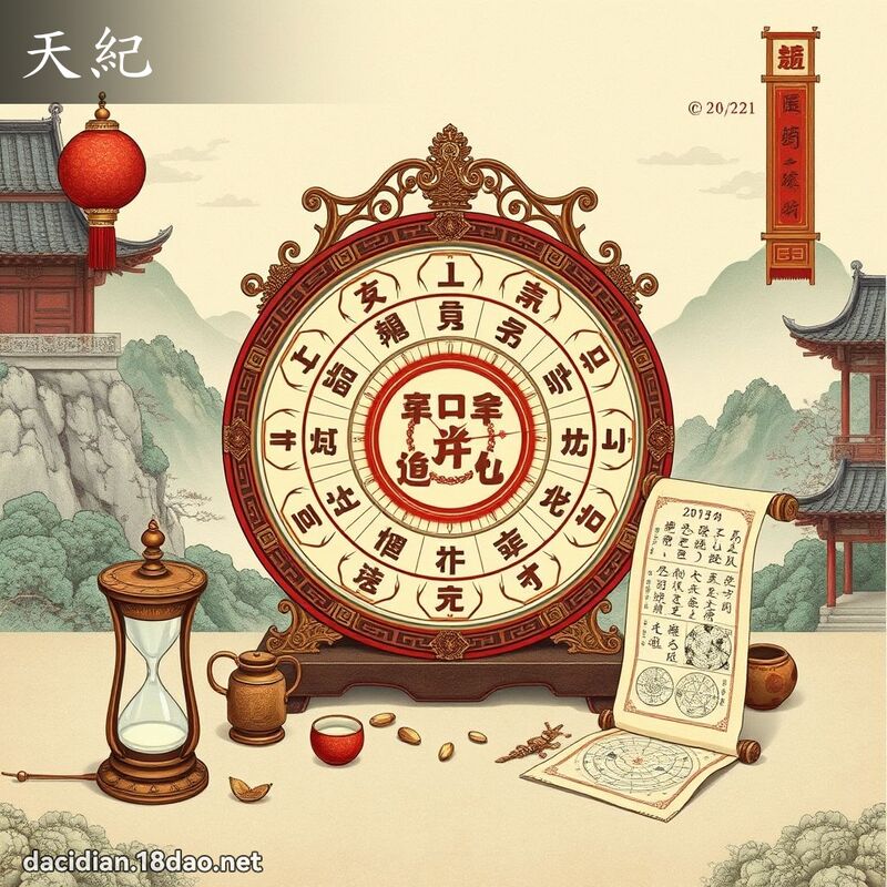 天紀 - 國語大辭典配圖