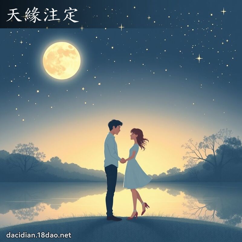 天缘注定 - 国语大辞典配图