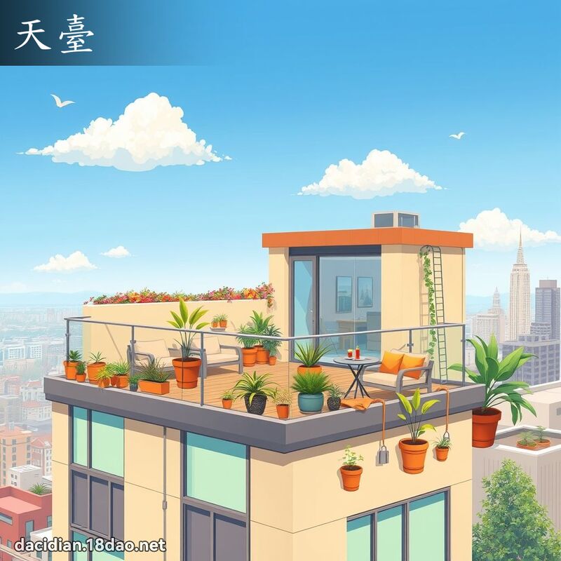 天台 - 国语大辞典配图