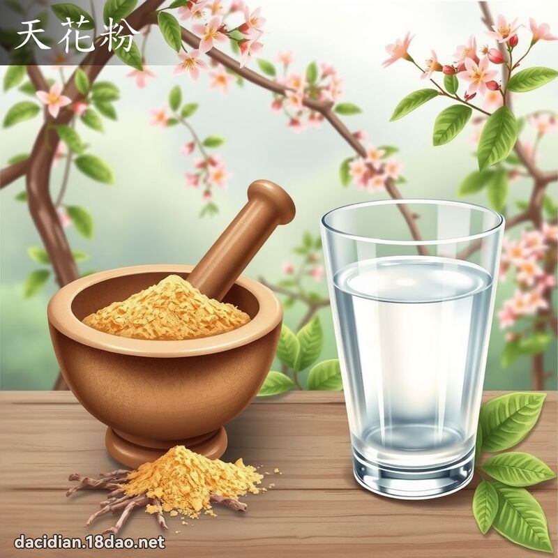 天花粉 - 国语大辞典配图