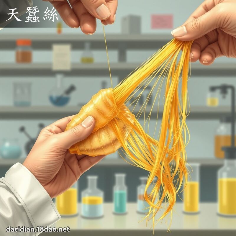 天蠶絲 - 國語大辭典配圖