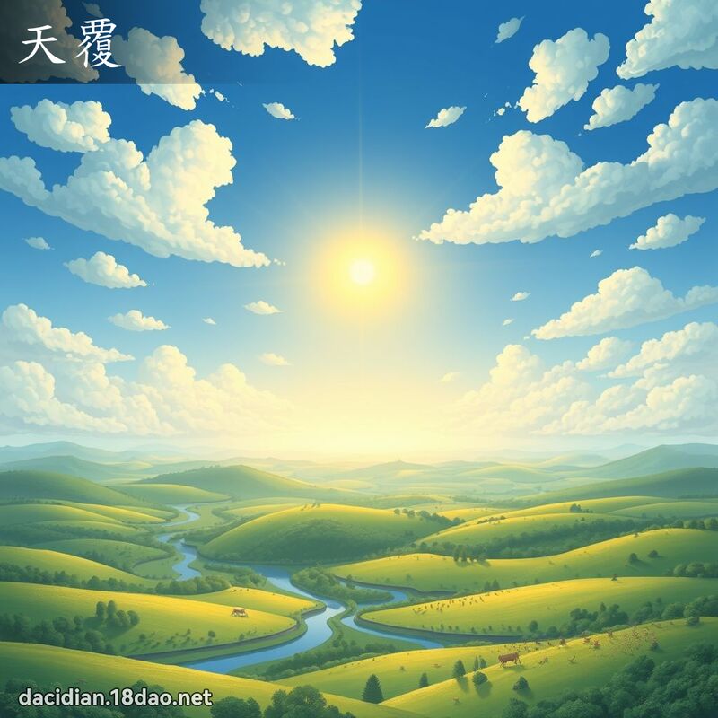 天覆 - 国语大辞典配图