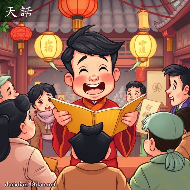天话 - 国语大辞典配图
