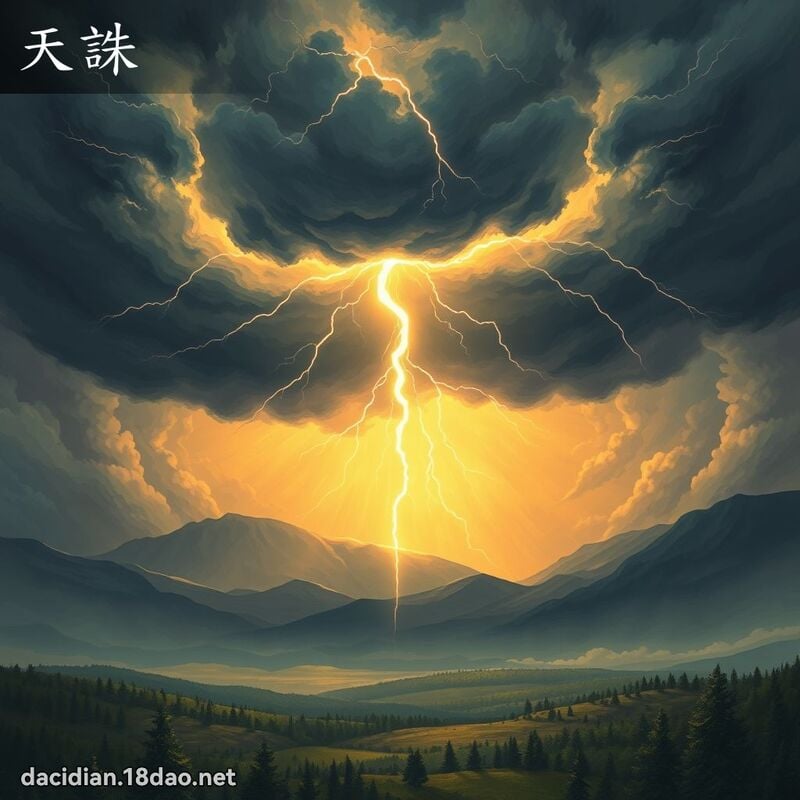 天誅 - 國語大辭典配圖