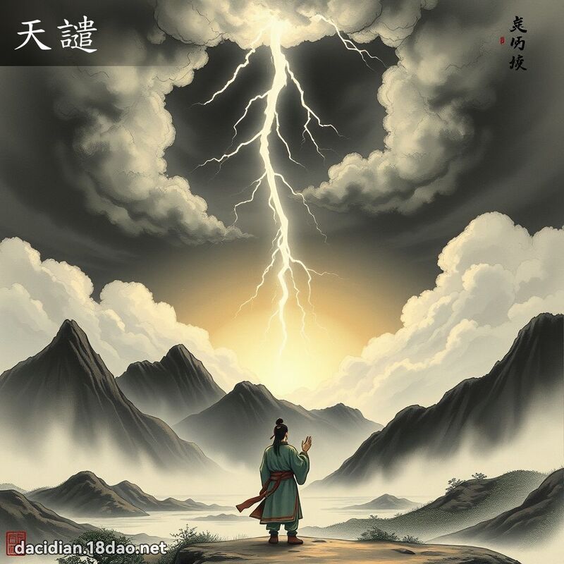 天谴 - 国语大辞典配图