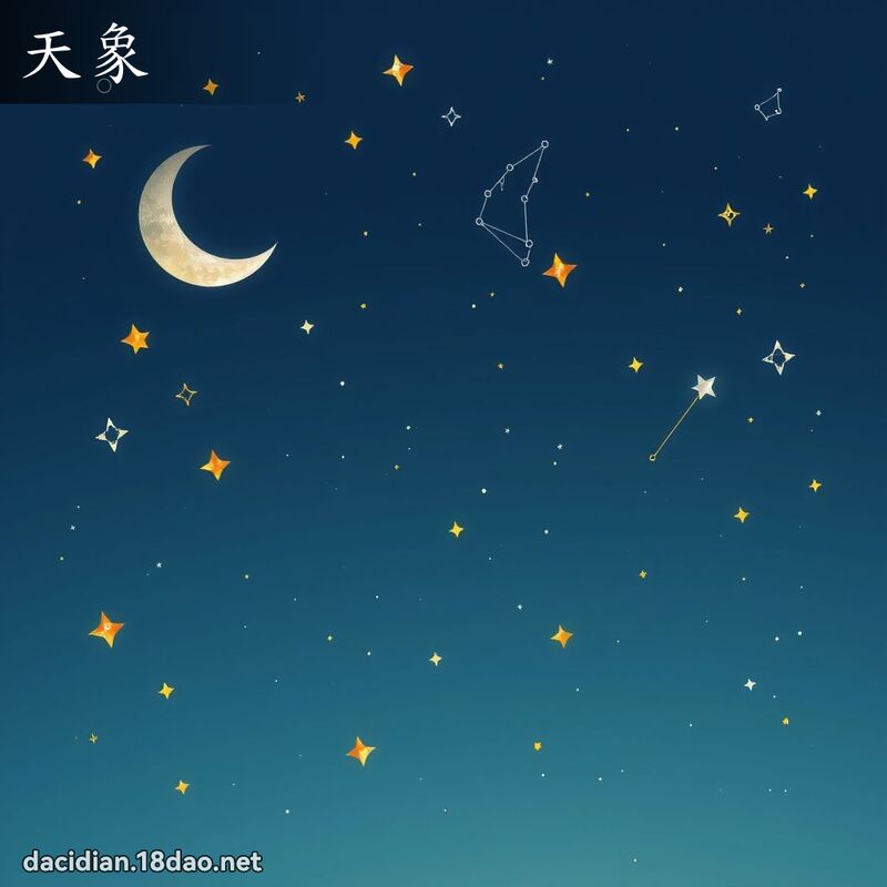 天象 - 国语大辞典配图
