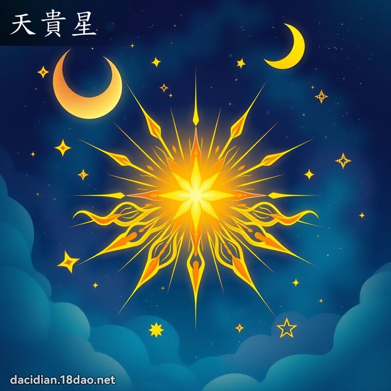 天贵星 - 国语大辞典配图