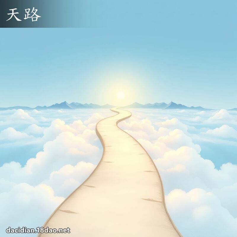 天路 - 国语大辞典配图