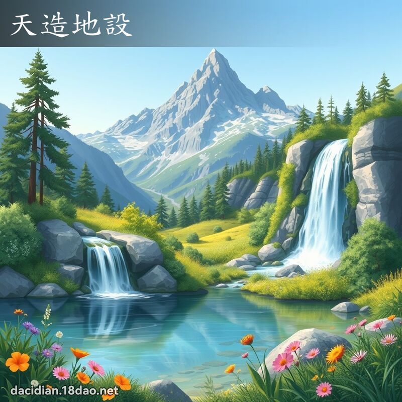天造地设 - 国语大辞典配图
