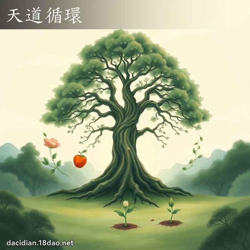 天道循环 - 国语大辞典配图