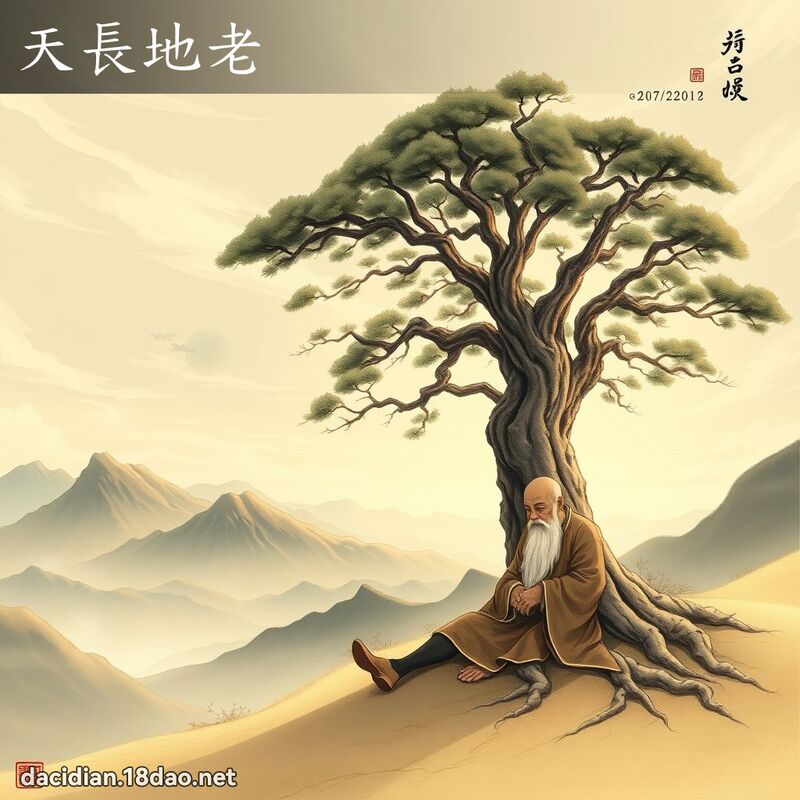 天長地老 - 國語大辭典配圖