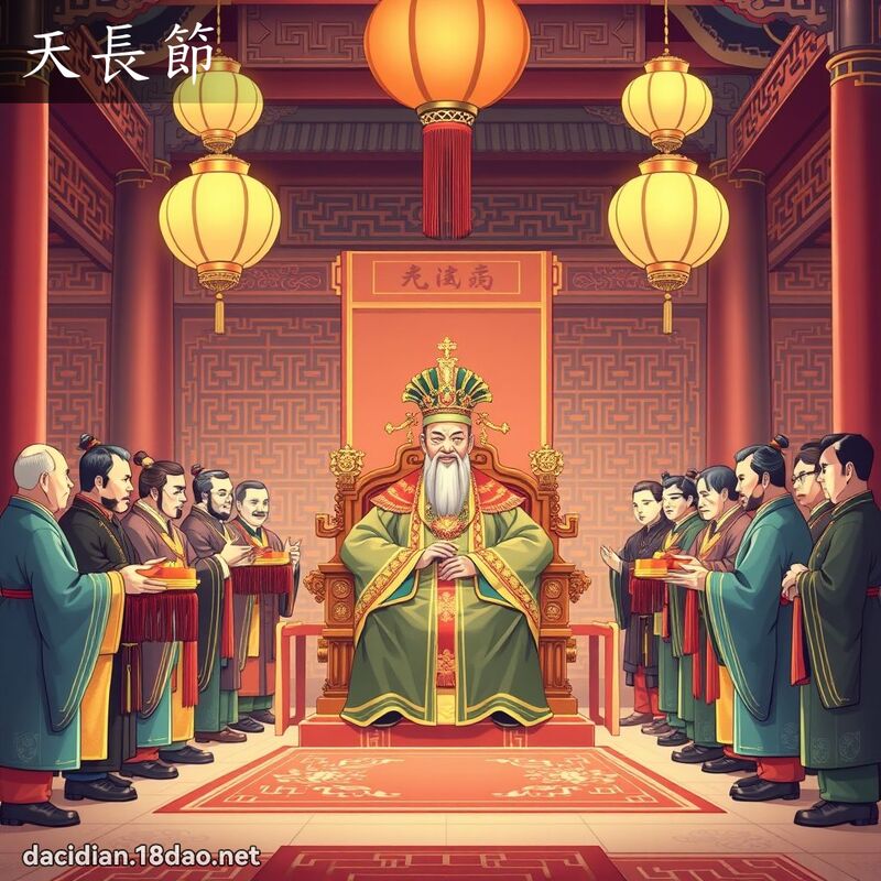 天長節 - 國語大辭典配圖