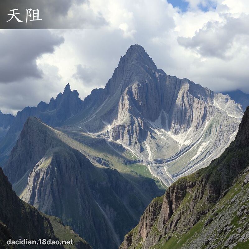 天阻 - 国语大辞典配图