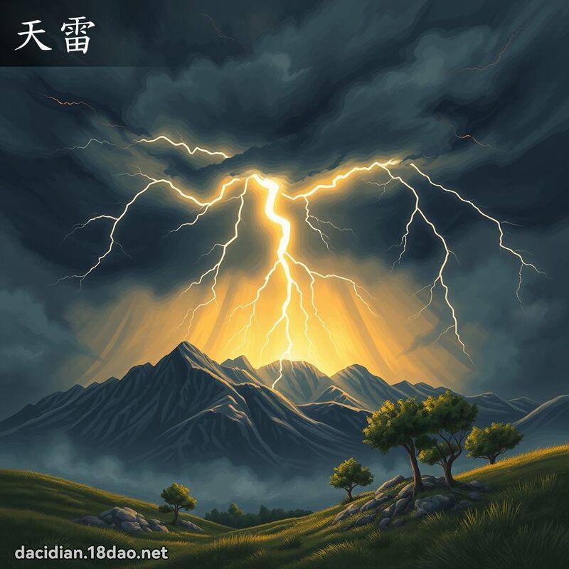 天雷 - 国语大辞典配图