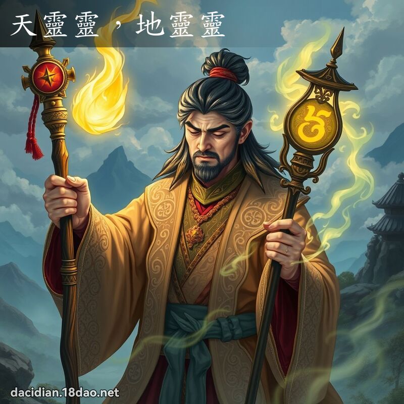 天靈靈，地靈靈 - 國語大辭典配圖