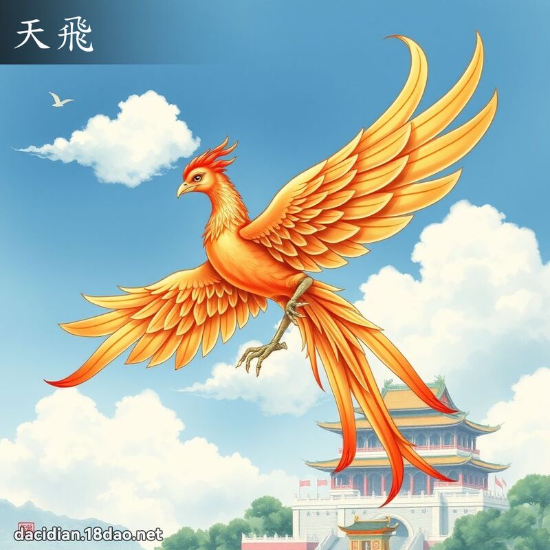 天飞 - 国语大辞典配图