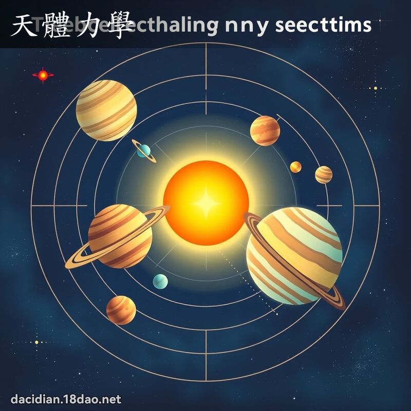 天体力学 - 国语大辞典配图