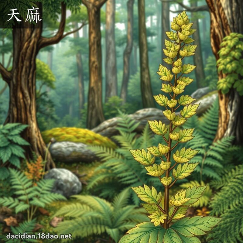 天麻 - 國語大辭典配圖