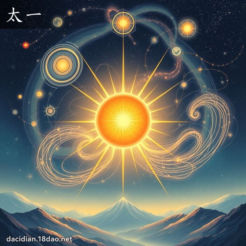 太一 - 國語大辭典配圖