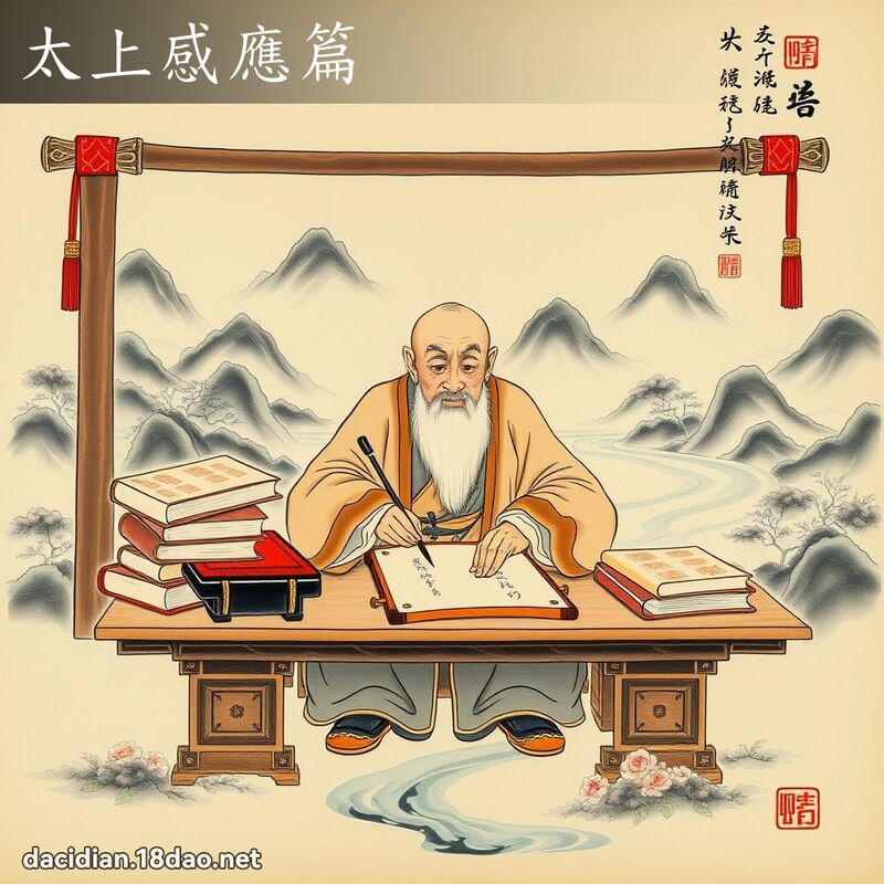 太上感應篇 - 國語大辭典配圖
