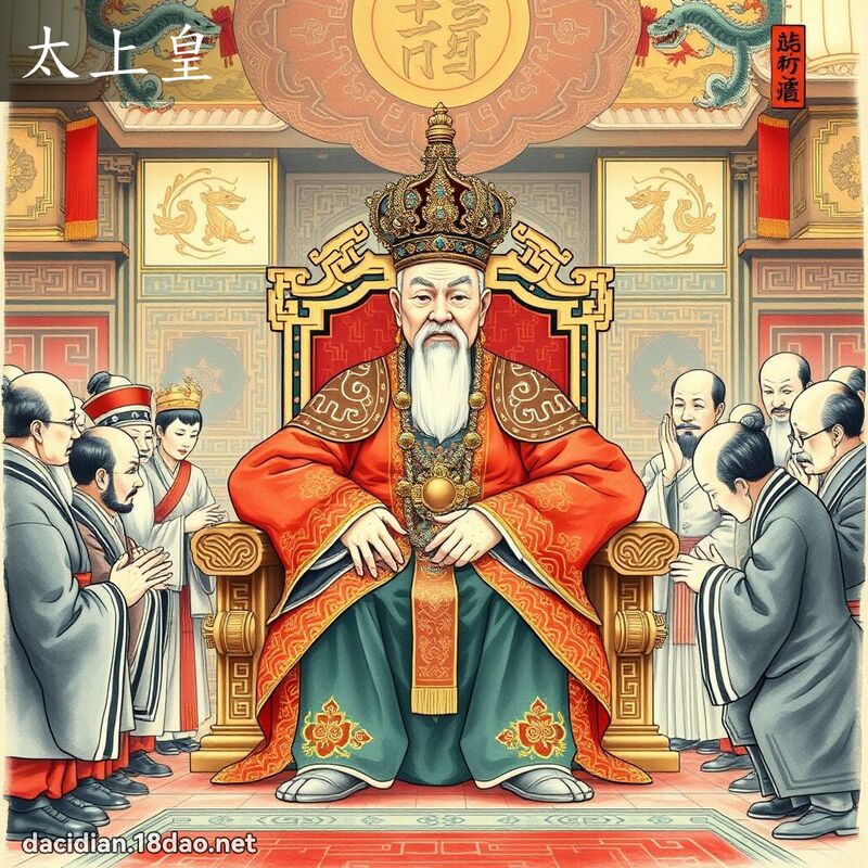 太上皇 - 國語大辭典配圖