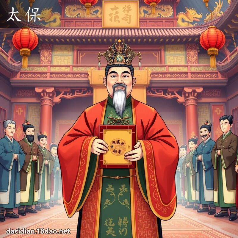 太保 - 國語大辭典配圖