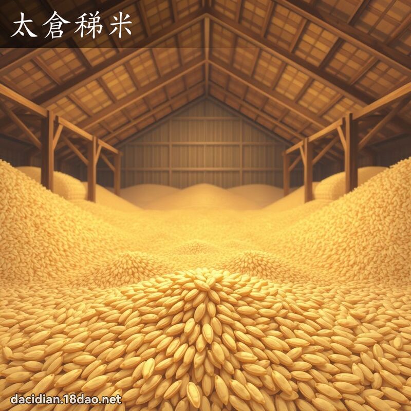 太倉稊米 - 國語大辭典配圖