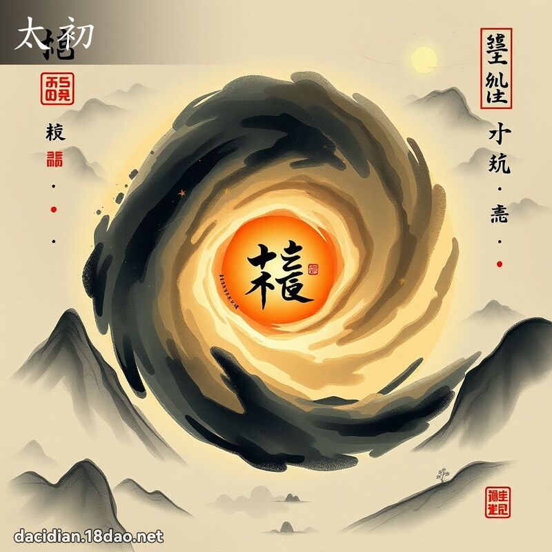 太初 - 國語大辭典配圖