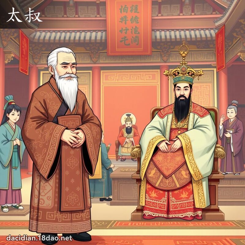 太叔 - 國語大辭典配圖