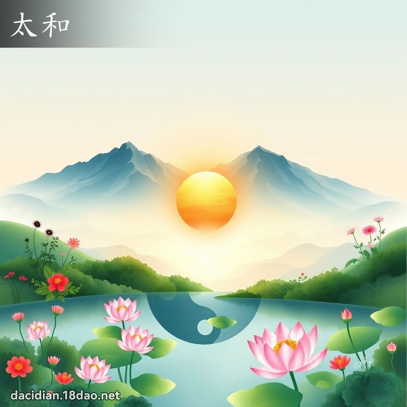 太和 - 国语大辞典配图