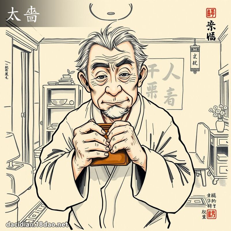 太嗇 - 国语大辞典配图