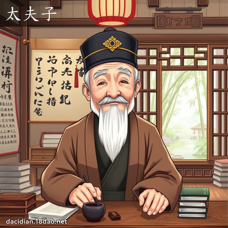 太夫子 - 國語大辭典配圖