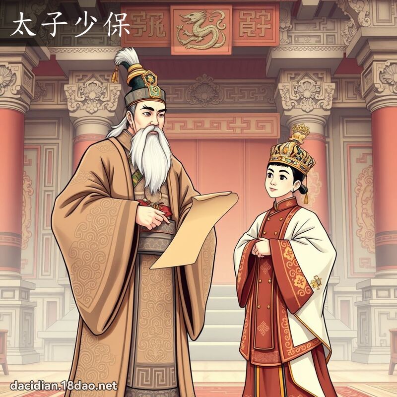 太子少保 - 國語大辭典配圖