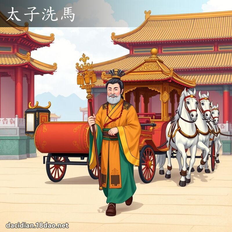 太子洗马 - 国语大辞典配图
