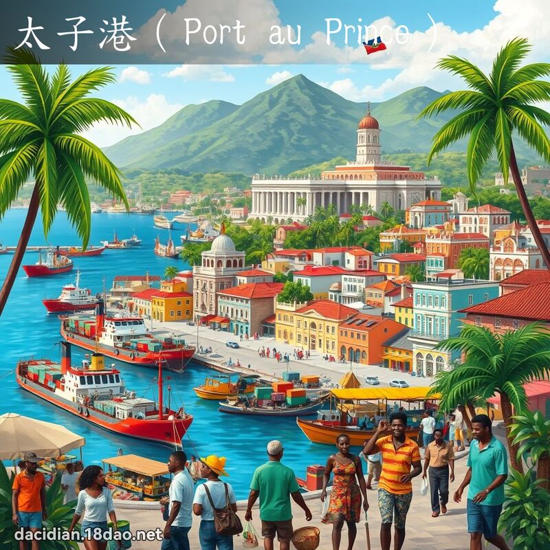 太子港（Port au Prince） - 国语大辞典配图