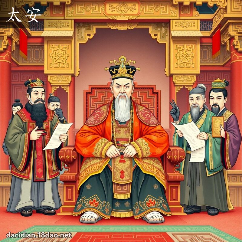 太安 - 国语大辞典配图