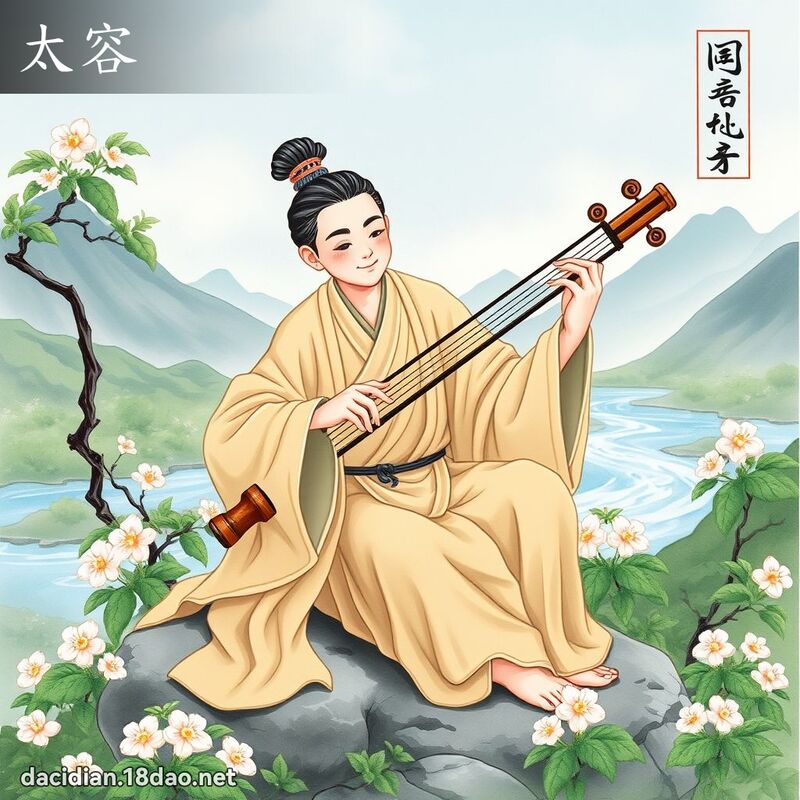 太容 - 国语大辞典配图