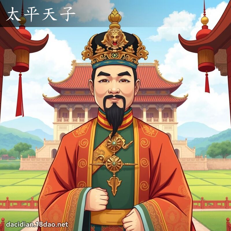 太平天子 - 國語大辭典配圖
