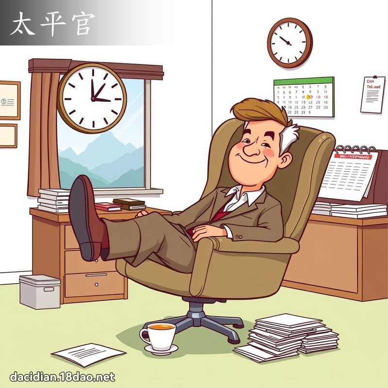 太平官 - 国语大辞典配图