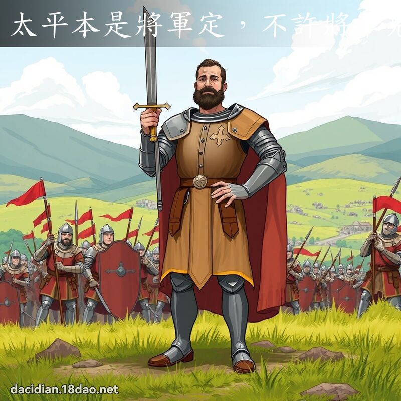 太平本是將军定，不许將军见太平 - 国语大辞典配图