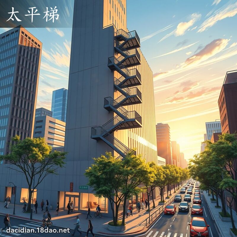 太平梯 - 国语大辞典配图