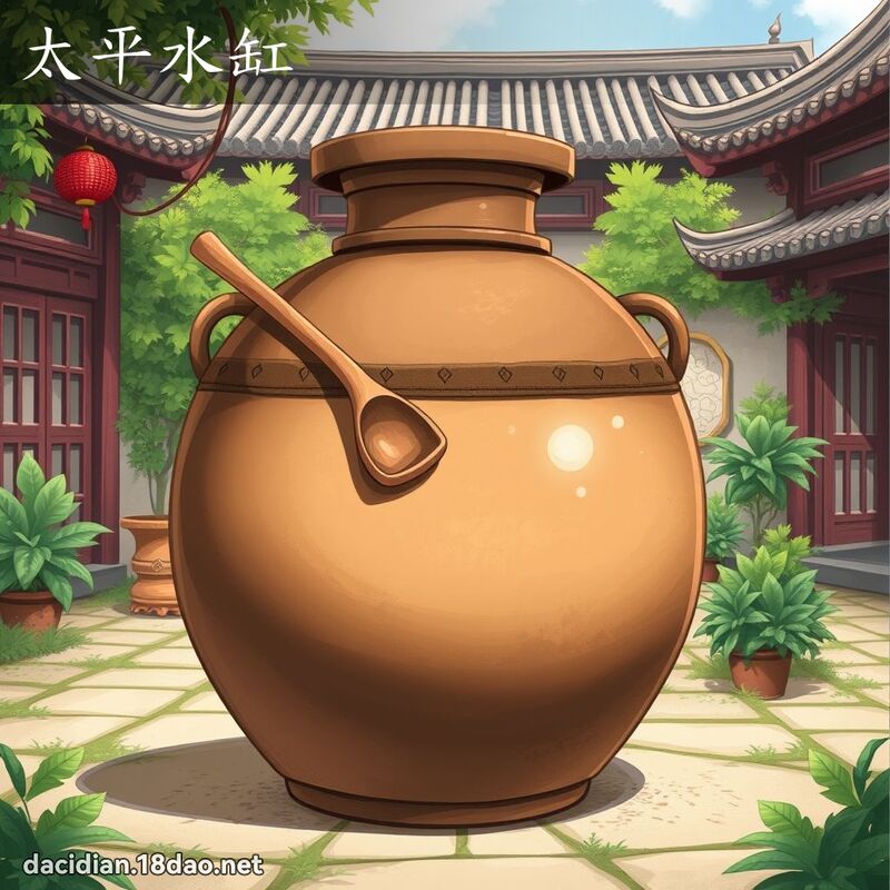 太平水缸 - 國語大辭典配圖