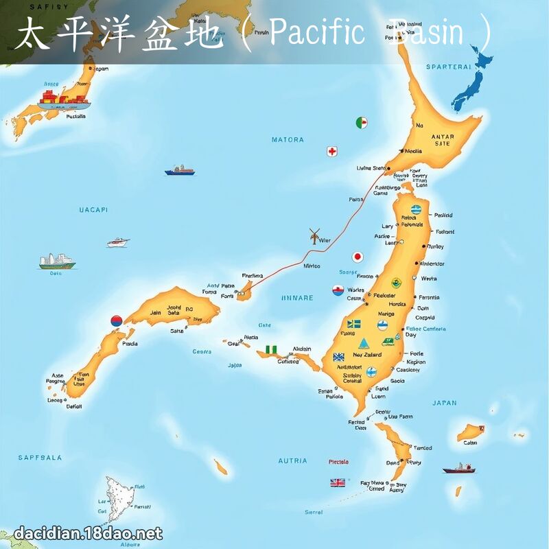 太平洋盆地（Pacific Basin） - 国语大辞典配图