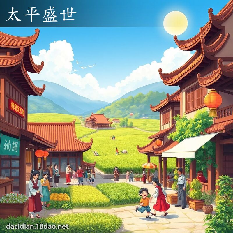 太平盛世 - 国语大辞典配图