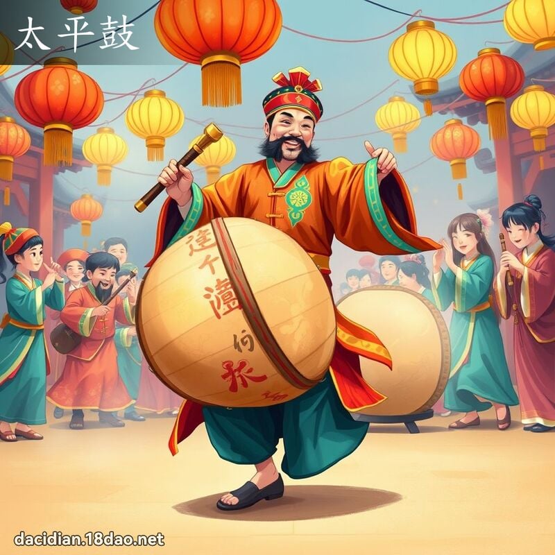 太平鼓 - 国语大辞典配图