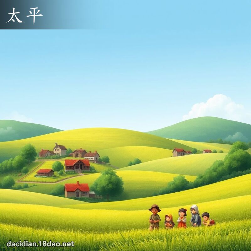 太平 - 國語大辭典配圖