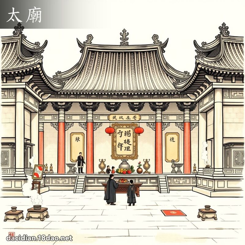 太廟 - 國語大辭典配圖
