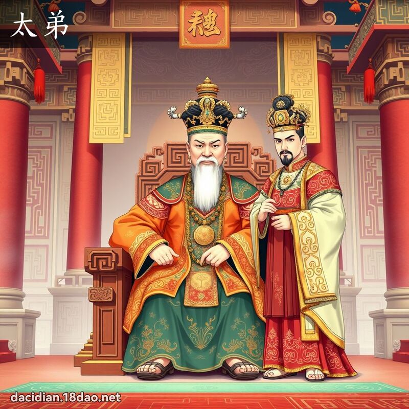太弟 - 国语大辞典配图